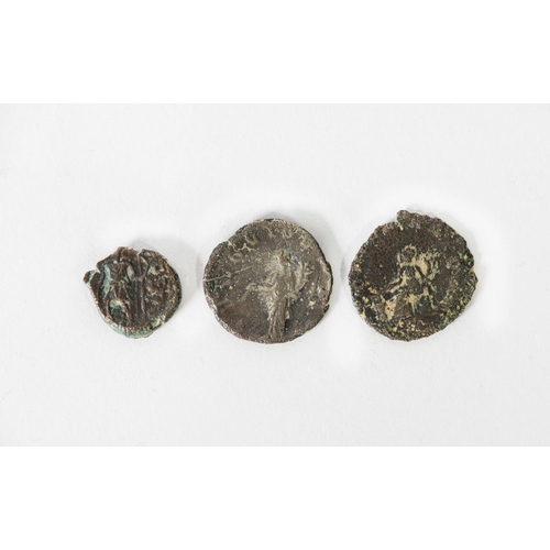 328 - ROMAN COINS: Tetricus II Ancient barbarous AE Antoninianus, obv. PE TETRICUS CAES, radiate, draped b... 