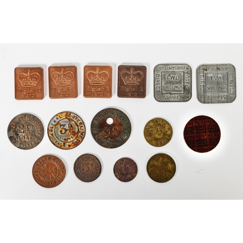 337 - BRITISH & COLONIAL: A group of mainly British, colonial or protectorate coinage and tokens inclu... 