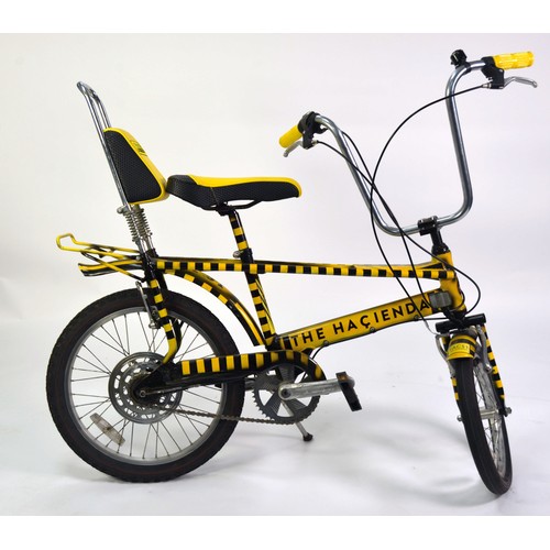 206 - RALEIGH CHOPPER MK III HACIENDA CUSTOM BIKE, in FAC 51 yellow and black striped paintwork by North W... 