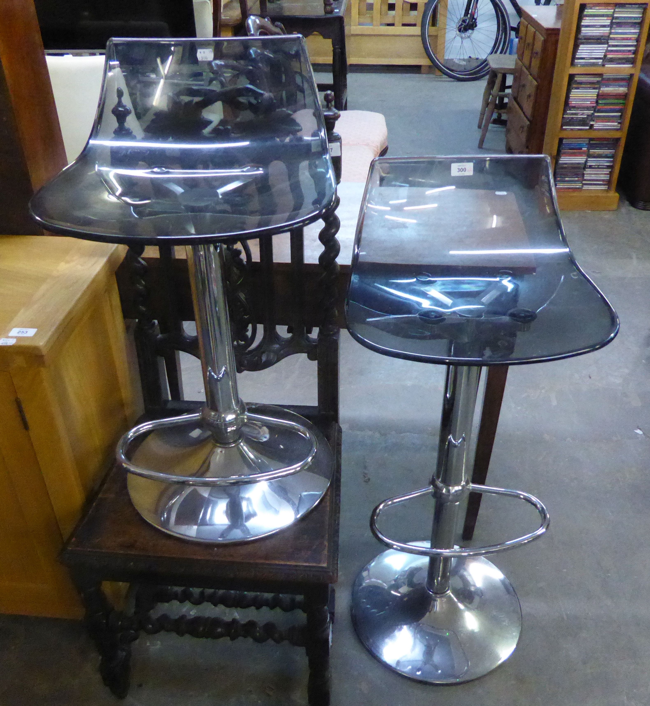 Clear perspex bar discount stools