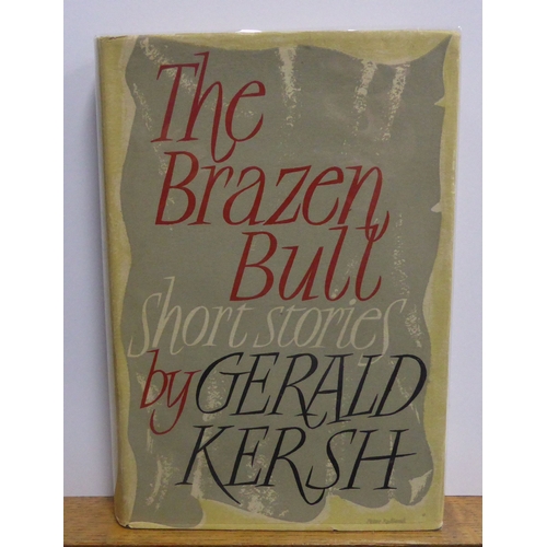 64 - Gerald Kersh - The Brazen Bull, Short Stories, pub William Heinemann ltd, 1st ed 1952, with dj price... 