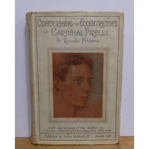 67 - Ronald Firbank - Concerning the Eccentricities of Cardinal Pirelli, with Impressions a of the author... 