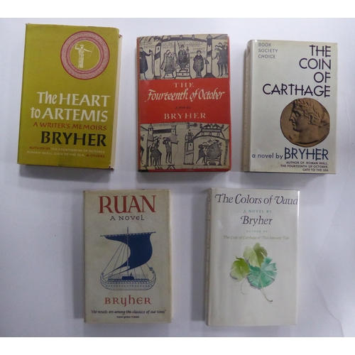 95 - Bryher - Ruan A Novel, pub Collins, 1961, 1st British edition, dj priced 15s net. Bryher- The Coins ... 