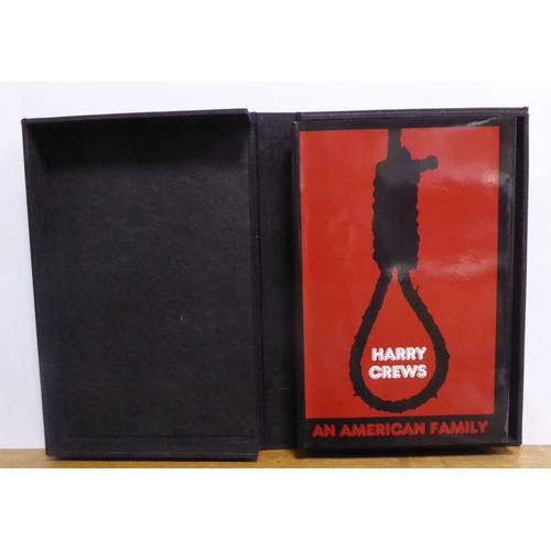 100 - Harry Crews - An American Family, pub Graham Blood and Guts Press, SIGNED by Harry Crews, ltd ed, on... 