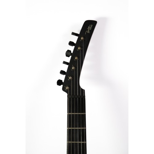 37 - PARKER FLY TREMOLO SIX STRING ELECTRIC GUITAR, CLASSIC CHERRY, 085032BP USA, in branded hard black c... 