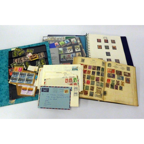 159 - STAMPS-SMALL MIXED LOT, comprising The Improved Postage Stamp Album (General Collection); a wallet o... 