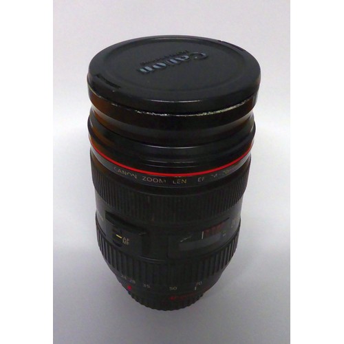 108B - CANON ZOOM LENS ef 24-70mm 1:2.8 USM, macro 0.38m/1.3ft, (as found) and SUNDRIES