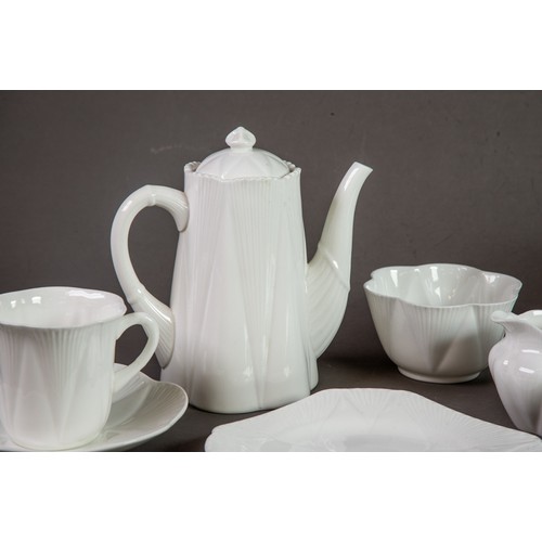 16 - SIX PIECE SHELLY ‘DAINTY’ CHINA BACHELOR’S COFFEE SET, together with a SHELLY CHELSEA PATTERN (12377... 