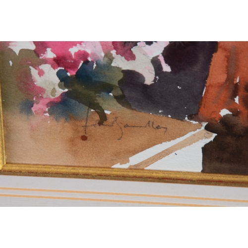 180A - JOHN YARDLEY (1933)WATERCOLOUR Interior scene Indistinctly signed12” x 16” (30.5cm x 40.6cm)... 