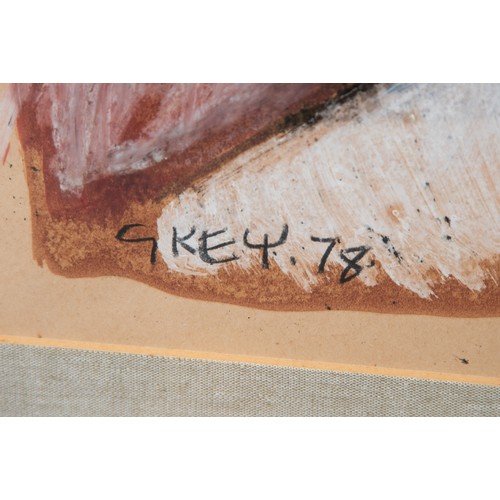 76 - GEOFFREY KEY (1941) MIXED MEDIA ON PAPER‘Window’ Signed and dated (19)78, titled to label verso The ... 