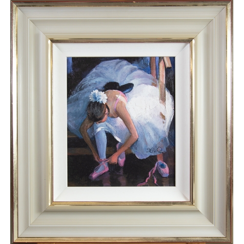 218 - SHEREE VALENTINE DAINES (1959)ARTIST SIGNED LIMITED EDITION COLOUR PRINT‘The Pink Slipper’ (96/195) ... 