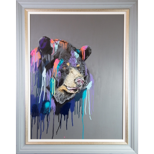 222 - STEPHEN FORD (MODERN) MIXED MEDIA ON PANEL‘When You Sleep’ Signed, titled and dated 2021 verso 31 ¾”... 