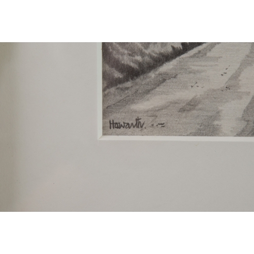 52 - RUSSELL HOWARTH (1927-2020) GRAPHITE ON PAPER ‘Delft’ in SaddleworthSigned lower left5” x 6” (12.5 c... 