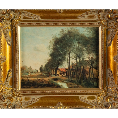 219 - J PONLAN (TWENTIETH/ TWENTY FIRST CENTURY)OIL ON BOARD Landscape with hills in the distanceSigned 14... 