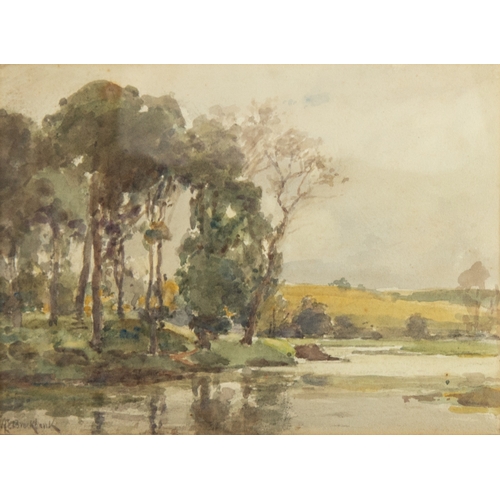 241 - ALBERT ERNEST BROCKBANK R B A (b.1862)WATERCOLOURS, A PAIR Landscapes Signed lower left and lower ri... 