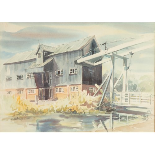 273 - SHEILA M WEBSTER (TWENTIETH CENTURY)FIVE WATERCOLOURS‘Lift Bridge, Whixall, Llangollen Canal’, 1983 ... 