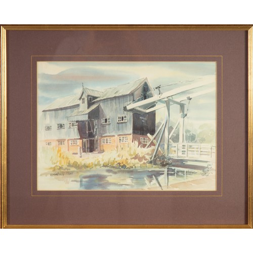 273 - SHEILA M WEBSTER (TWENTIETH CENTURY)FIVE WATERCOLOURS‘Lift Bridge, Whixall, Llangollen Canal’, 1983 ... 