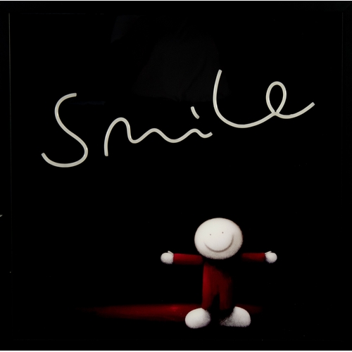 116 - DOUG HYDE (1972)L.E.D. MIXED MEDIA WALL ART‘Smile’ (70/195) with artist signed certificate23 ¾” x 23... 