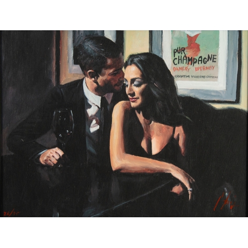 120 - FABIAN PEREZ (1967) ARTIST SIGNED LIMITED EDITION COLOUR PRINT‘Proposal at Hotel Du Vin’ (38/95) wit... 