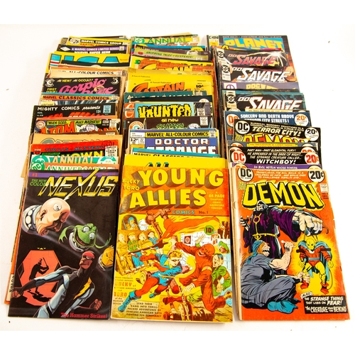 22 - A large quantity of COMICS, including DC, MARVEL SILVER AGE/BRONZE AGE, various characters, and issu... 