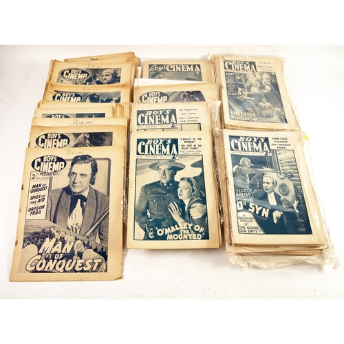 35 - A large quantity of BOY’S CINEMA WEEKLY STORY PAPER, issues from approximately 1925 to 1940, over 10... 