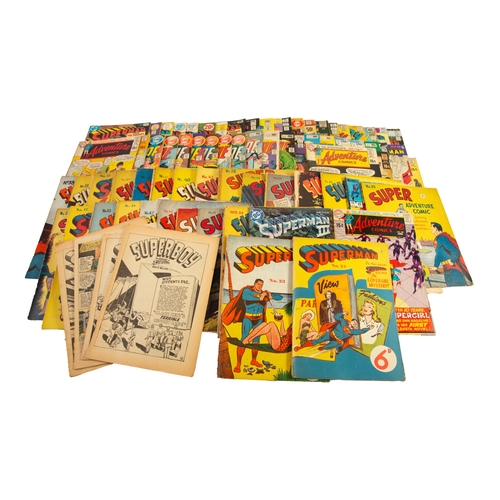 38 - A large quantity of COMICS, mainly DC, SILVER AGE/BRONZE AGE, various characters, and issues includi... 