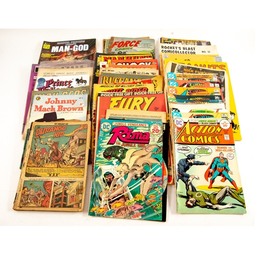 39 - A large quantity of COMICS, including DC, MARVEL, SILVER AGE/BRONZE AGE, various characters, and iss... 