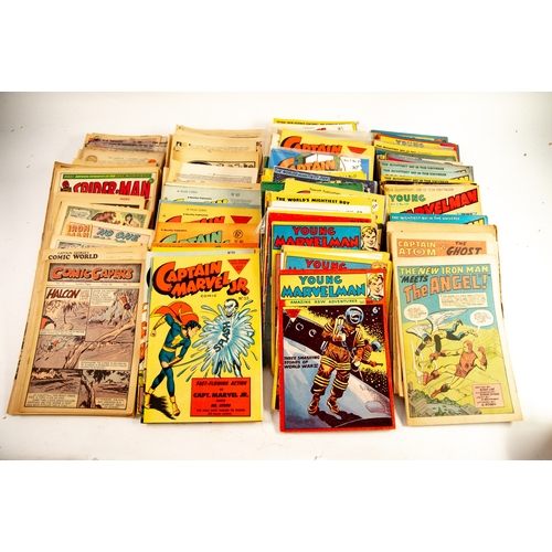 42 - A large quantity of COMICS, mainly DC, SILVER AGE/BRONZE AGE, various characters, and issues includi... 