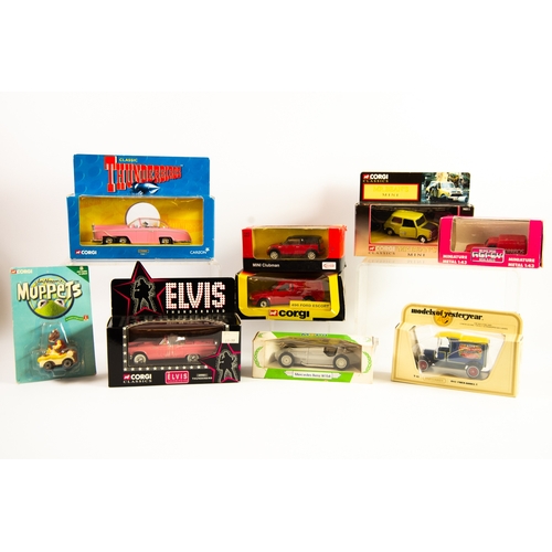 388 - CORGI CLASSICS MINT AND BOXED 'ELVIS THUNDERBIRD'' No 39901 and LADY PENELOPE 'FAB 1' No CC00601, vi... 