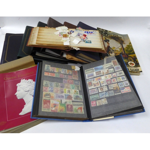 170 - STAMPS - LARGE CARTON HOUSING AN ALL WORLD COLLECTION to ten various binders