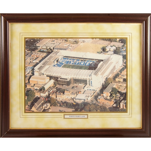 217 - TOTTENHAM HOTSPURS - 9 VARIOUS FRAMED PICTURES, including limited edition print of Spurs shirts - A ... 