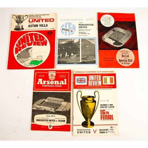 235 - FOOTBALL PROGRAMMES: FA Cup Semi-Final Replay, Manchester United v Fulham 1958 played at Arsenal, Ma... 