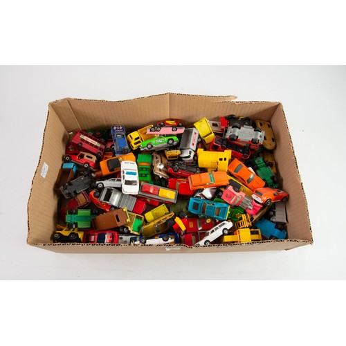 384 - GOOD SELECTION OF APPROXIMATELY NINETY-TWO MATCHBOX AND SIMILAR DIE-CAST TOY VEHICLES in good to fai... 