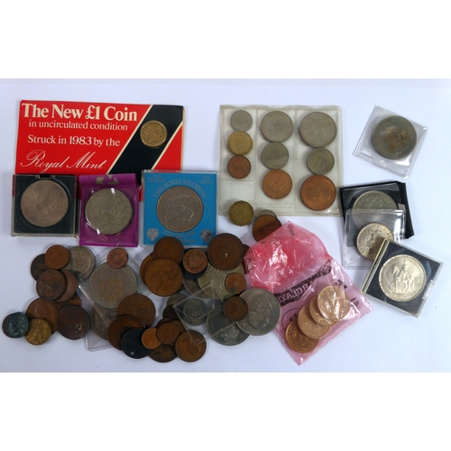 105 - SELECTION OF EARLY 20TH CENTURY and later GB pre-decimal coinage including 1951 Festival of Britain ... 