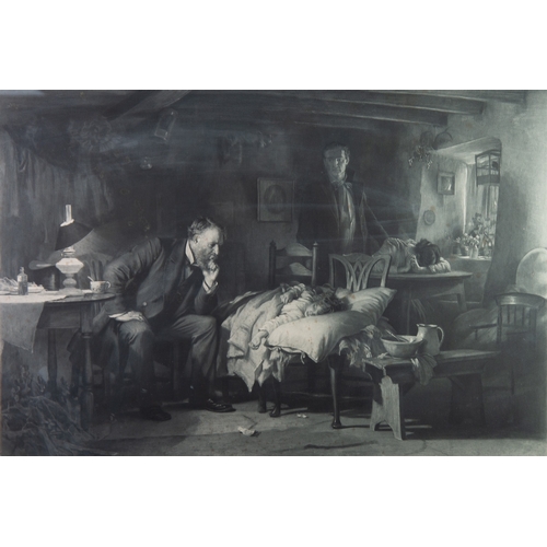 416 - AFTER SIR SAMUEL LUKE FILDES R.A (1843-1927)PHOTOGRAVURE'The Doctor'Published by Thomas Agnew & ... 