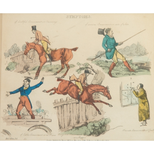 428 - AFTER HENRY THOMAS ALKENSET OF FIVE PRINTS IN COLOURS‘Symptoms’ 8” x 10” (20.3cm x 25.4cm), (5)... 