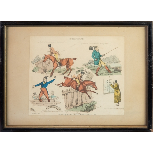 428 - AFTER HENRY THOMAS ALKENSET OF FIVE PRINTS IN COLOURS‘Symptoms’ 8” x 10” (20.3cm x 25.4cm), (5)... 