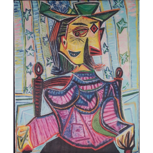 225 - AFTER PABLO PICASSO LIMITED EDITION GOUTTELETTE PRINT ISSUED BY CHELSEA GREEN EDITIONS‘Seated Portra... 