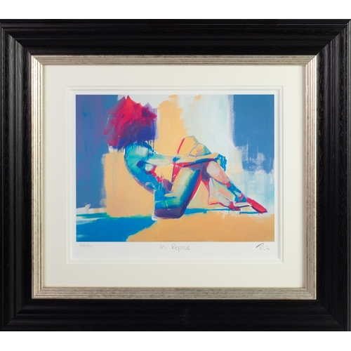 233 - TOBY MULLIGAN (1969) ARTIST SIGNED LIMITED EDITION COLOUR PRINT‘In Repose’ (426/500) no certificate7... 