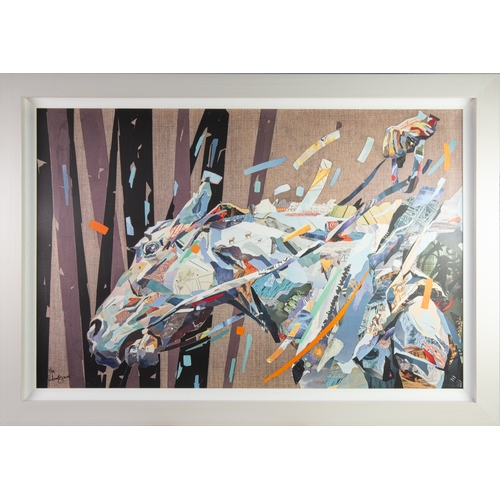 226 - PATRICK BREMER (MODERN) ARTIST SIGNED LIMITED EDITION COLOUR PRINT‘Break’ (6/49) with certificate 26... 