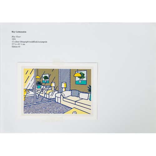 357 - AFTER DAVID HOCKNEY PRINT ON KODAK FILM‘Cecilia Observing’ 5” x 4” (12.7cm x 10.2cm) TWO POSTCARDS, ... 