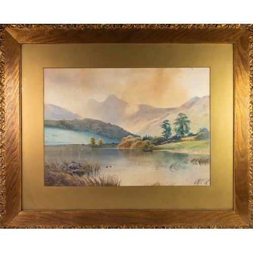 316 - H R HALL (act. 1887-1902)PAIR OF WATERCOLOURSLake District scenes Signed 17 ¼” x 24 ½” (43.8cm x 62.... 