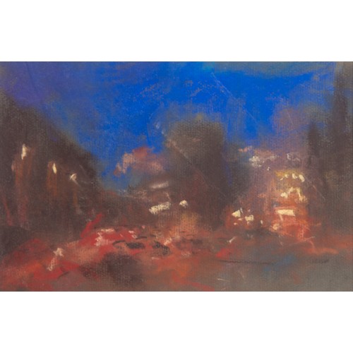 351 - ATTRIBUTED TO MARC GRIMSHAW (1957)PASTEL‘Albert Sq’ Apparently unsigned, titled verso 7 ½” x 11 ½” (... 