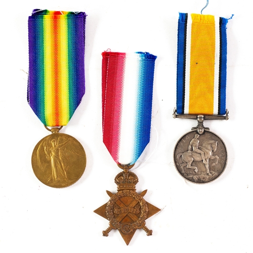 25 - GEORGE V 1914-18 WAR MEDAL WITH RIBBON awarded to 5338 Pte T Levitt, W Yorks R and a 1914-45 STAR WI... 