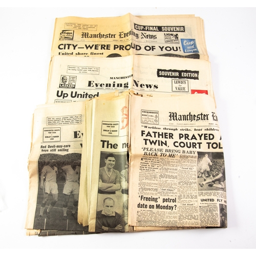 120 - NEWSPAPERS from the 1956/57 United City