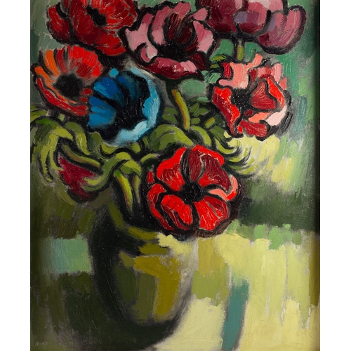 193 - WALTER ANDREWS (TWENTIETH CENTURY) OIL ON BOARDFlowers in a vase Initialled verso29 ½” x 24” (74.9cm... 