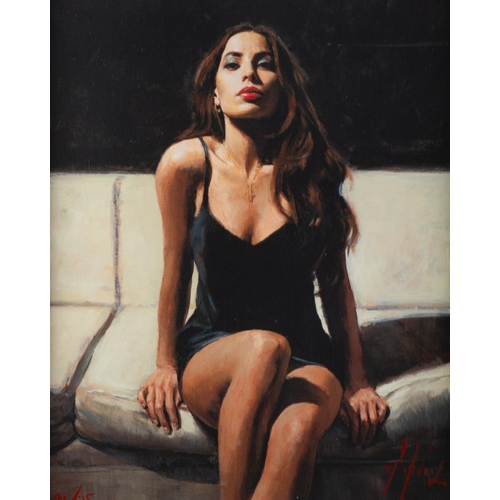 168 - FABIAN PEREZ (1967) ARTIST SIGNED LIMITED EDITION COLOUR PRINT‘At the Four Seasons II’ (93/95) with ... 