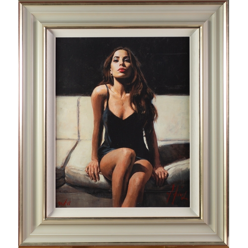 168 - FABIAN PEREZ (1967) ARTIST SIGNED LIMITED EDITION COLOUR PRINT‘At the Four Seasons II’ (93/95) with ... 