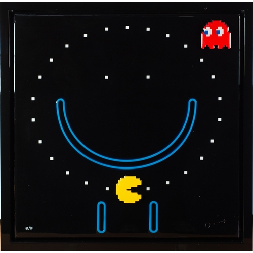 165 - DOUG HYDE (1972) LIMITED EDITION 3D MULTI MEDIA ON BOARD ‘Game Face’ (52/95) with certificate24” x 2... 