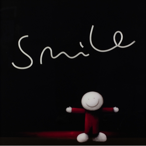 166 - DOUG HYDE (1972)L.E.D. MIXED MEDIA WALL ART ‘Smile’ (126/195) with artist signed certificate 23 ¾” x... 